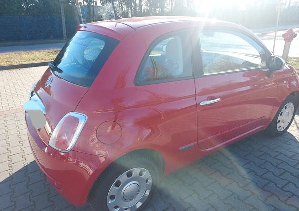 Fiat 500 cena 28500 przebieg: 129000, rok produkcji 2015 z Mosina małe 67